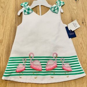 NWT Crown & Ivy Flamingo Dress 18 month